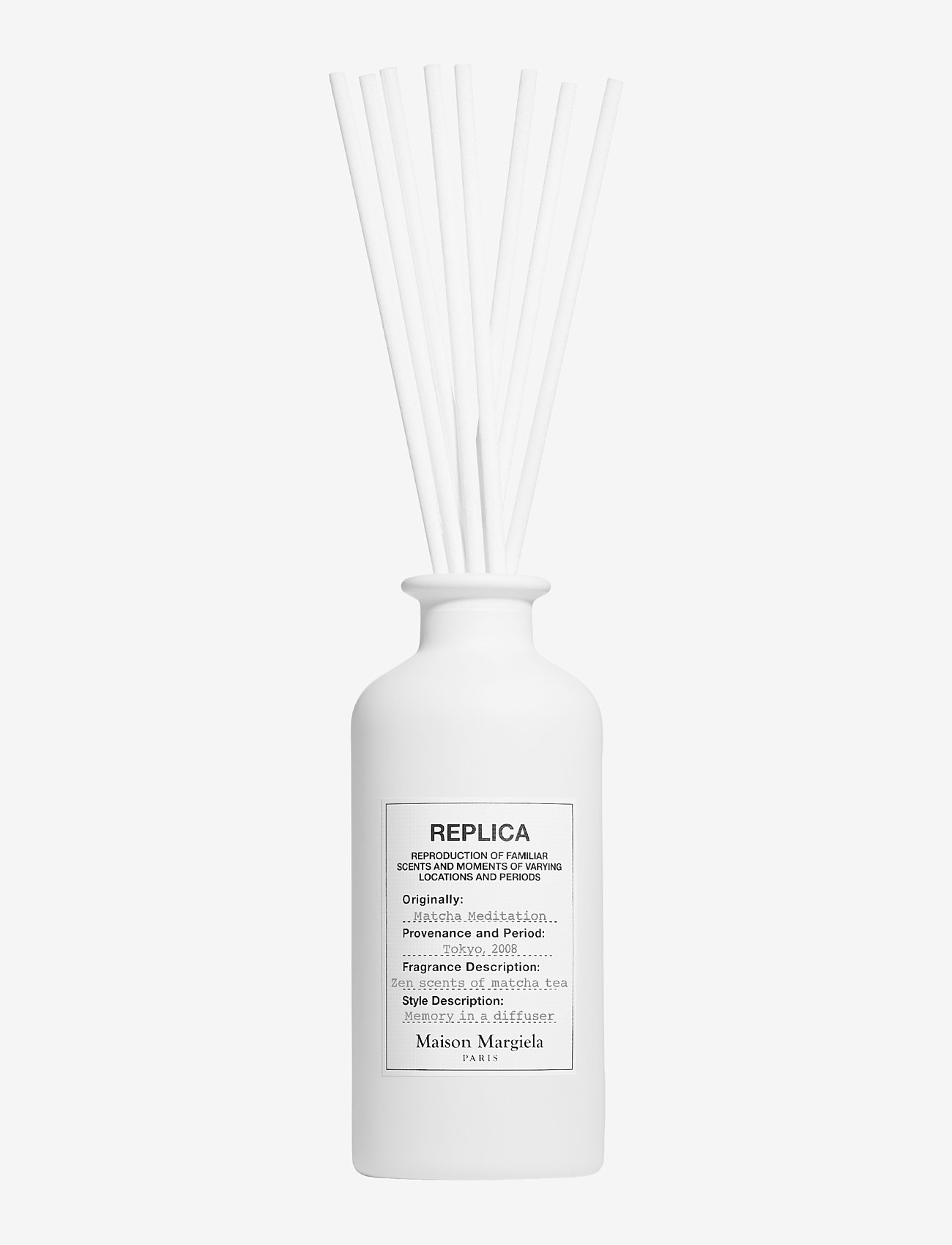 Maison Margiela - REPL MATCHA DIFFUSER 185ML - romduft - clear - 0