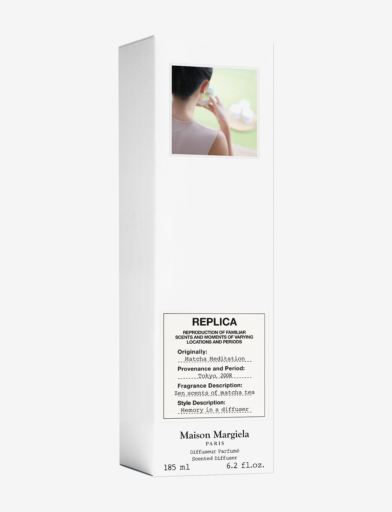 Maison Margiela - REPL MATCHA DIFFUSER 185ML - romduft - clear - 1