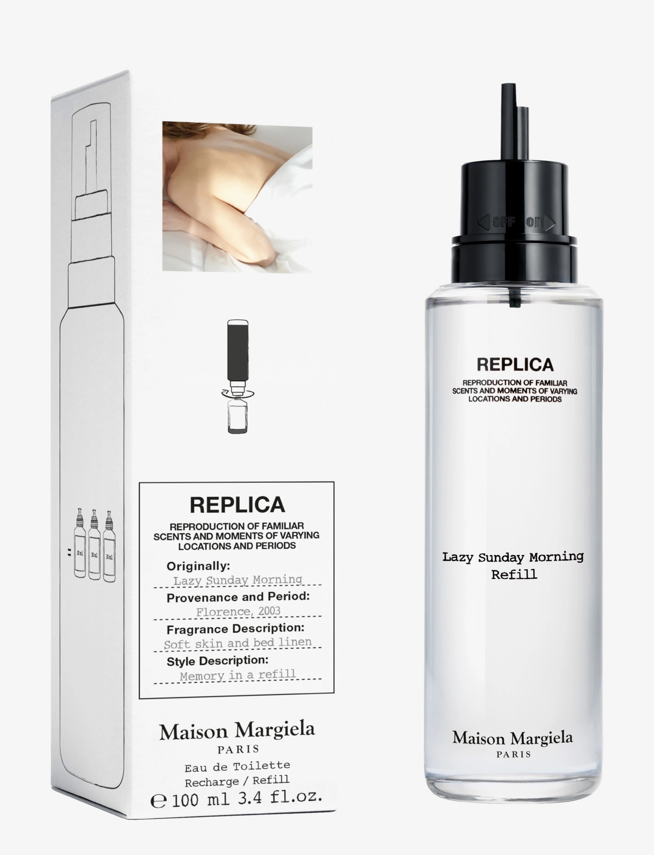 Maison Margiela - Maison Margiela Lazy Sunday Eau de Toilette Refill 100ml - clear - 1