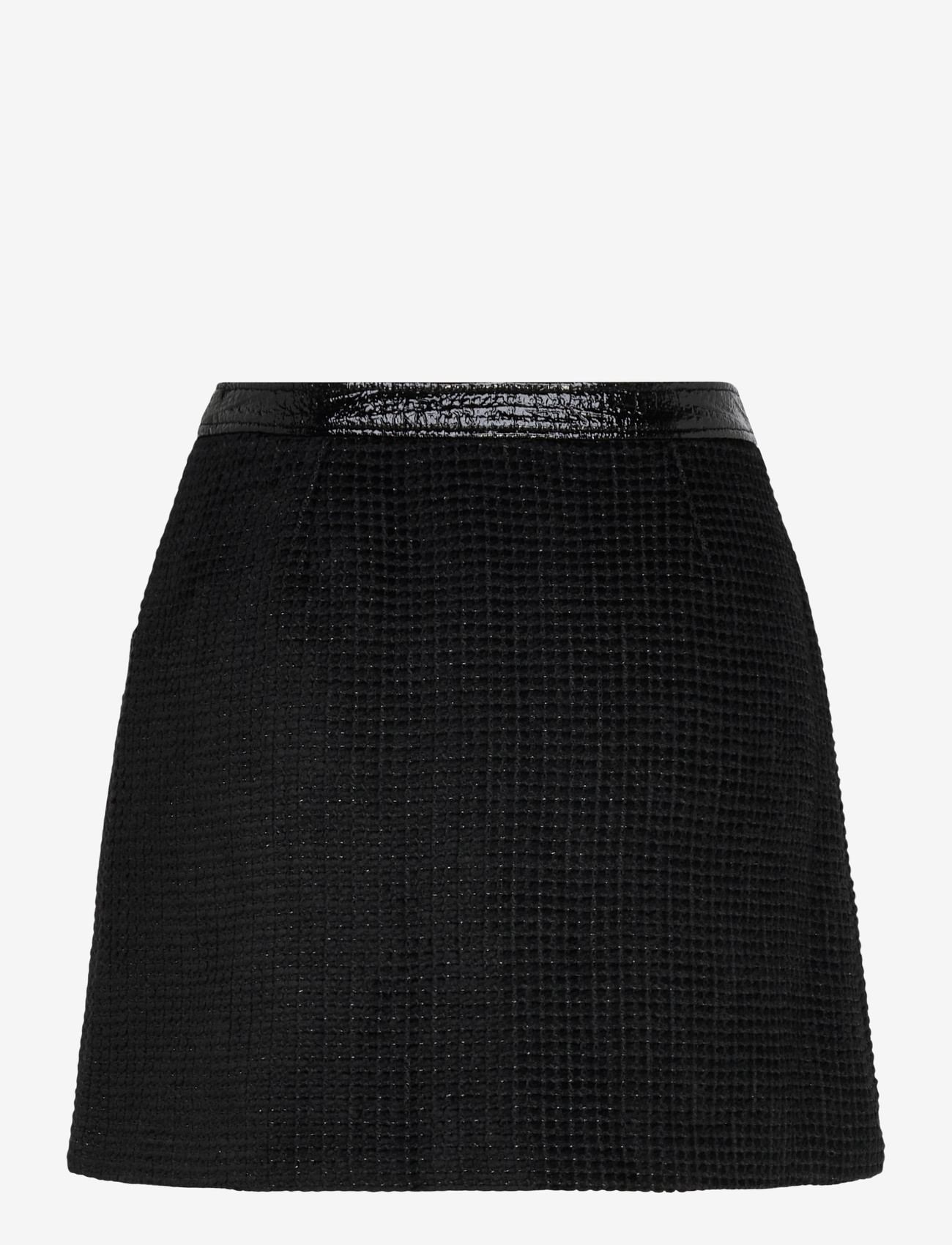 Maje - Rib knit top - Short skirt - korte nederdele - black - 1