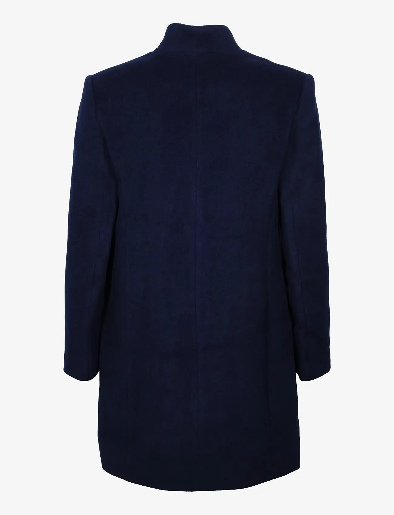 Maje - Wool Blend Coat - winter jackets - navy - 1