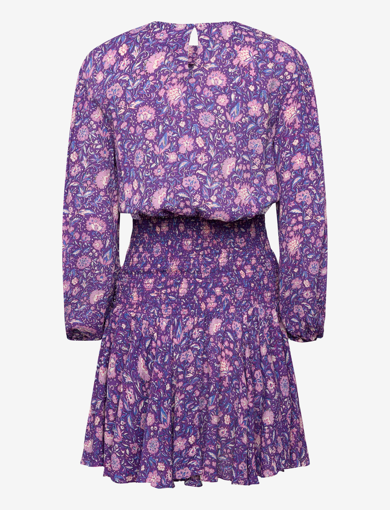 Maje - Dahlia printed viscose dress - sumarkjólar - purple - 1