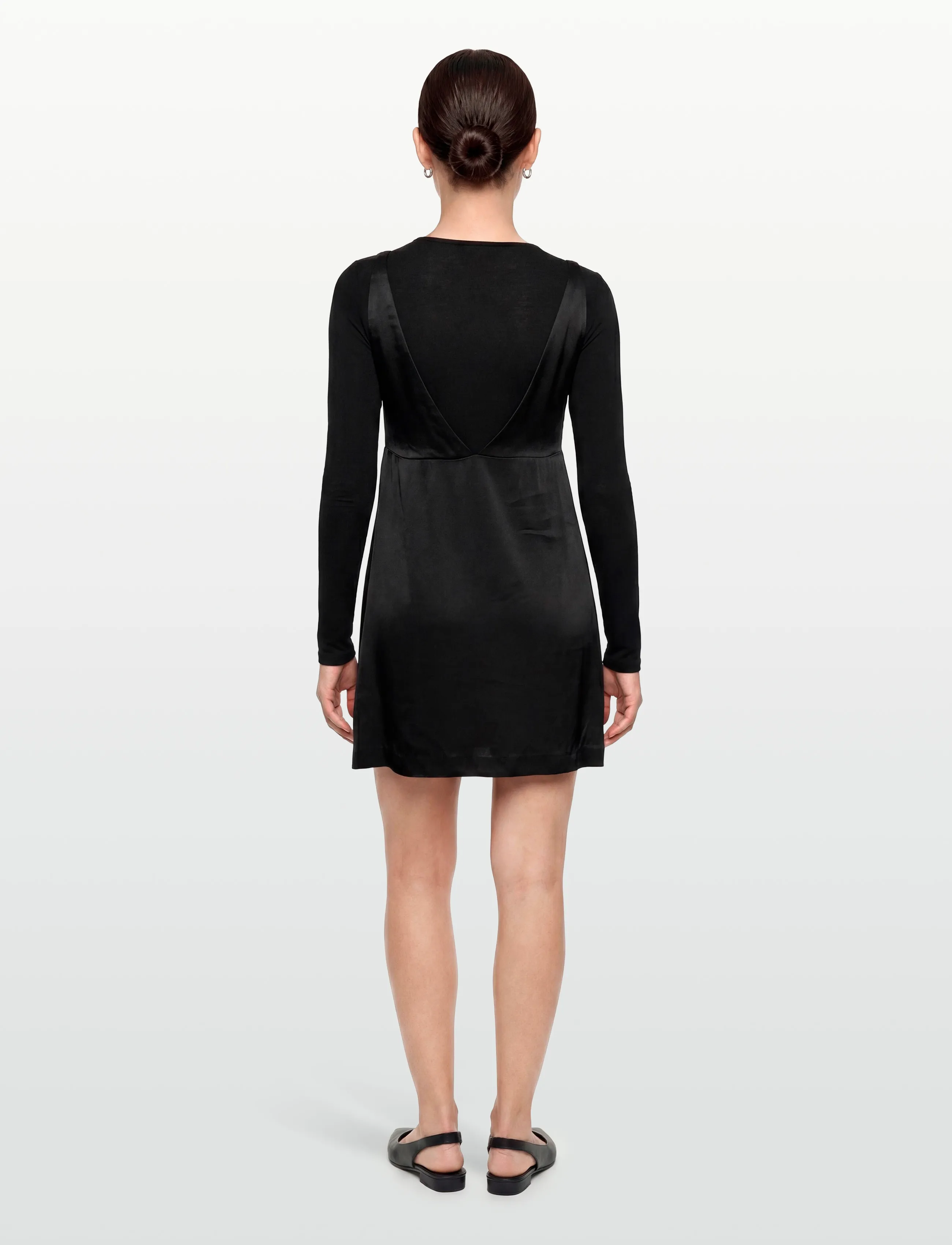 Maje Satin Dress With Jeweled Straps festklänningar dam – bild 3