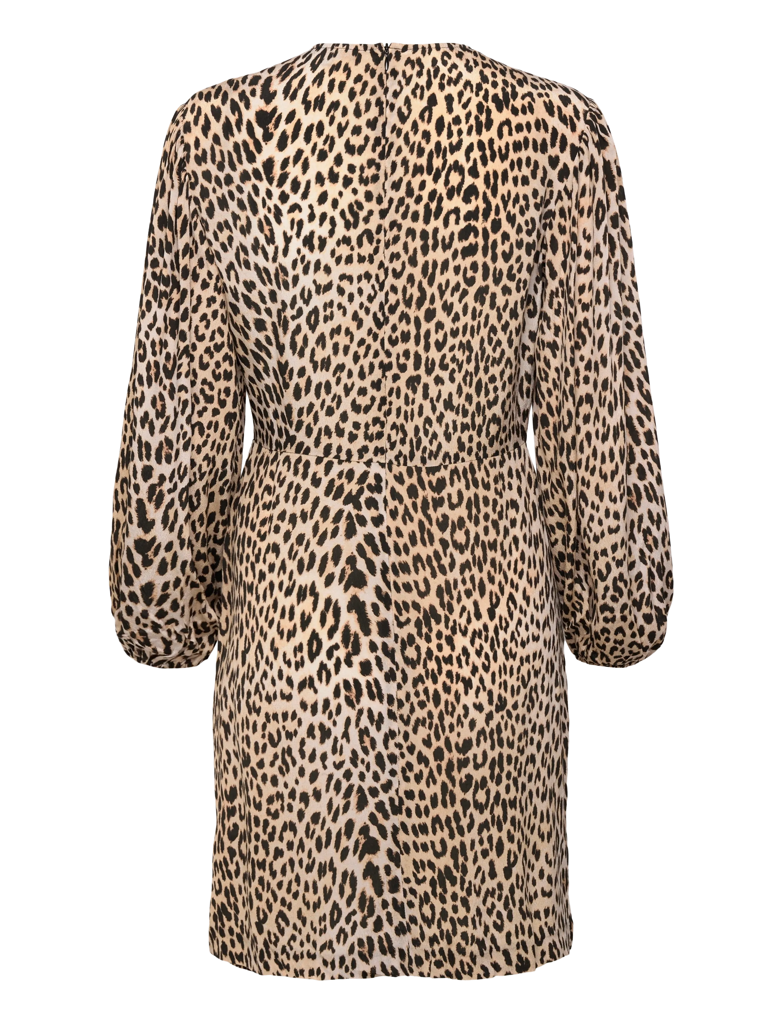 Maje - Leopard-print viscose dress - pidulikud kleidid - light leopard - 1