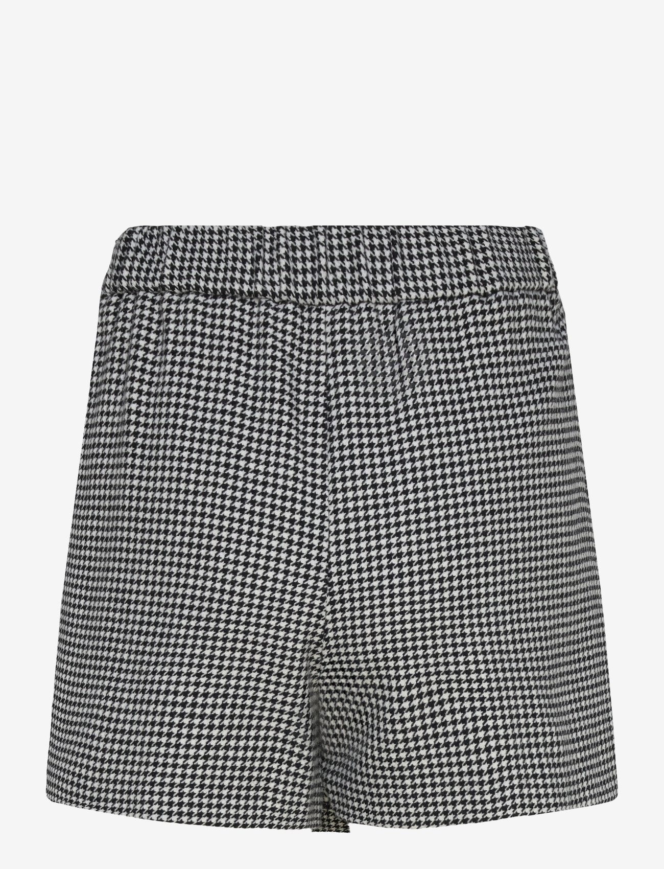 Maje - Houndstooth skort - casual shorts - black / white - 1