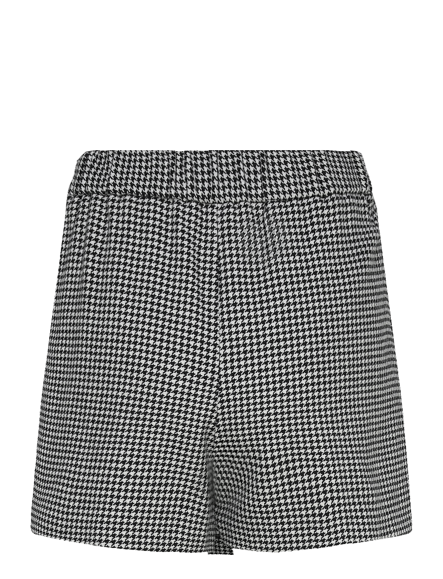 Maje - Houndstooth skort - vabaaja lühikesed püksid - black / white - 1