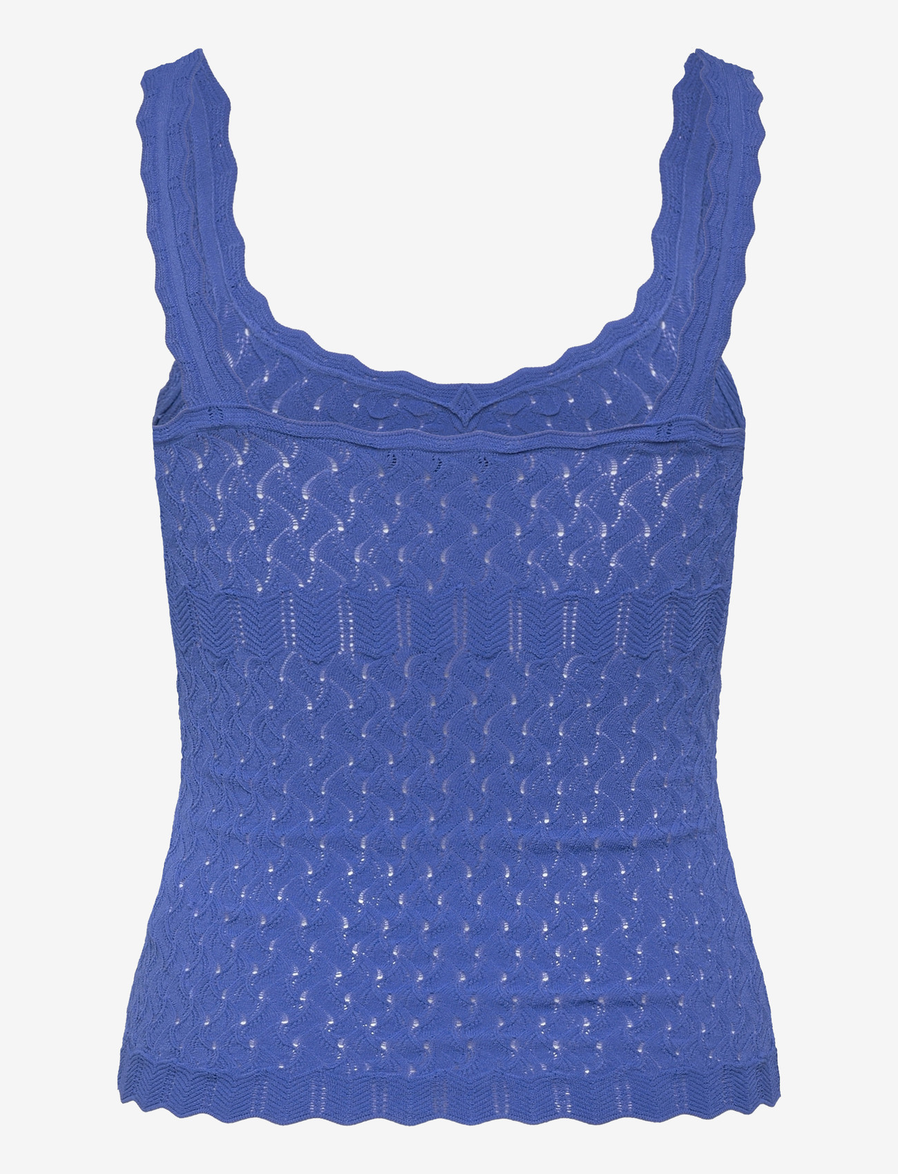Maje - High-neck cashmere sweater - tanktops - blue - 1