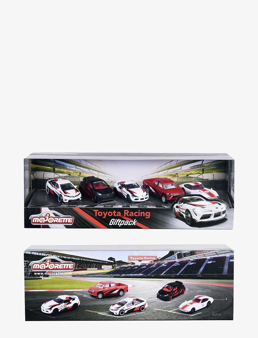 Majorette - Majorette TOYOTA Racerbil 5-Pack Presentförpackning - spielzeugautos - multi coloured - 2