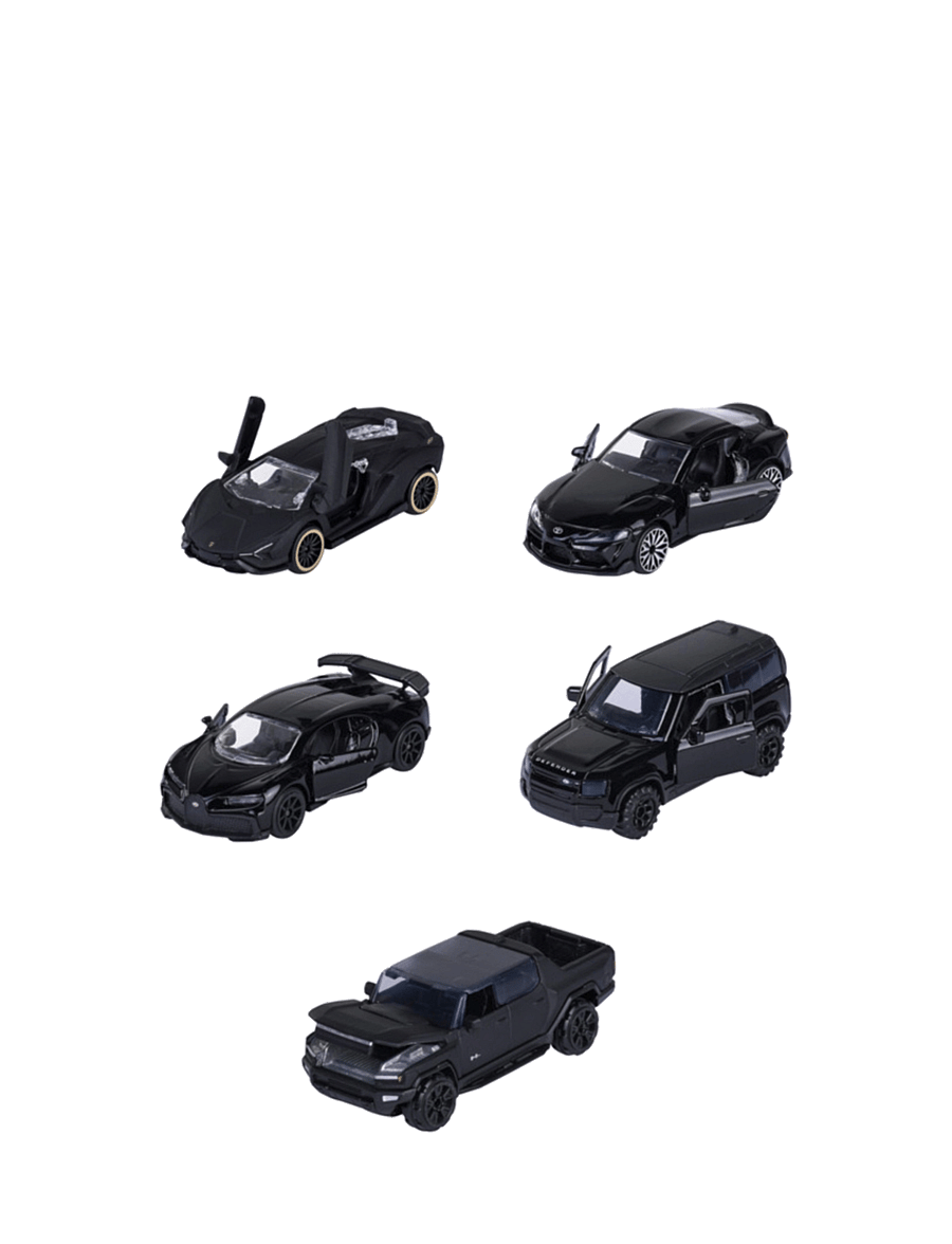 Majorette - Majorette 5-Pack Bilar i Presentförpackning - die niedrigsten preise - black - 1