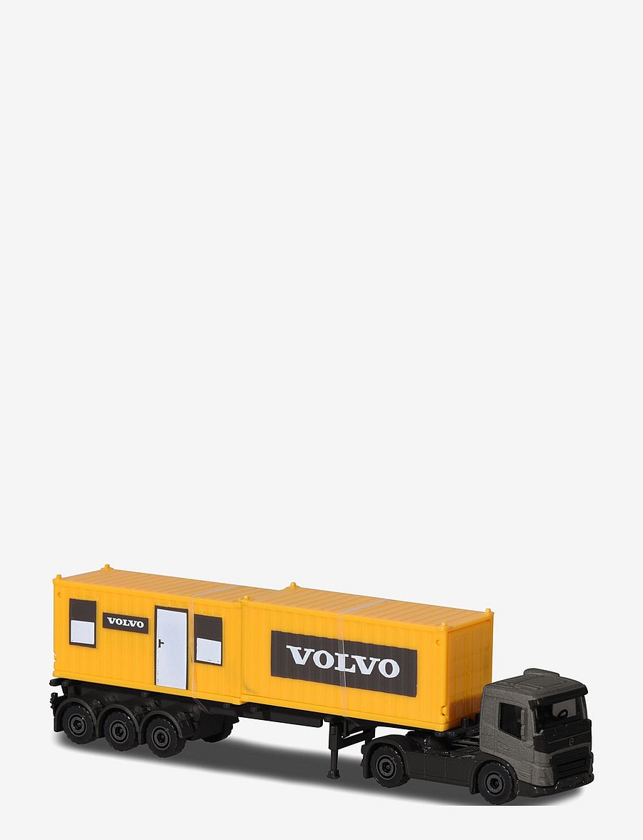 Majorette - Volvo Transporter Assortment, 3-asst. - spielzeugautos & -fahrzeuge - yellow - 1