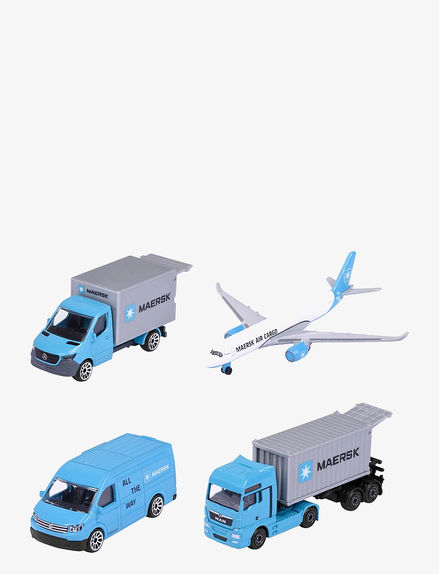Majorette - MAERSK 4 Pieces Giftpack - lennukid - blue - 2