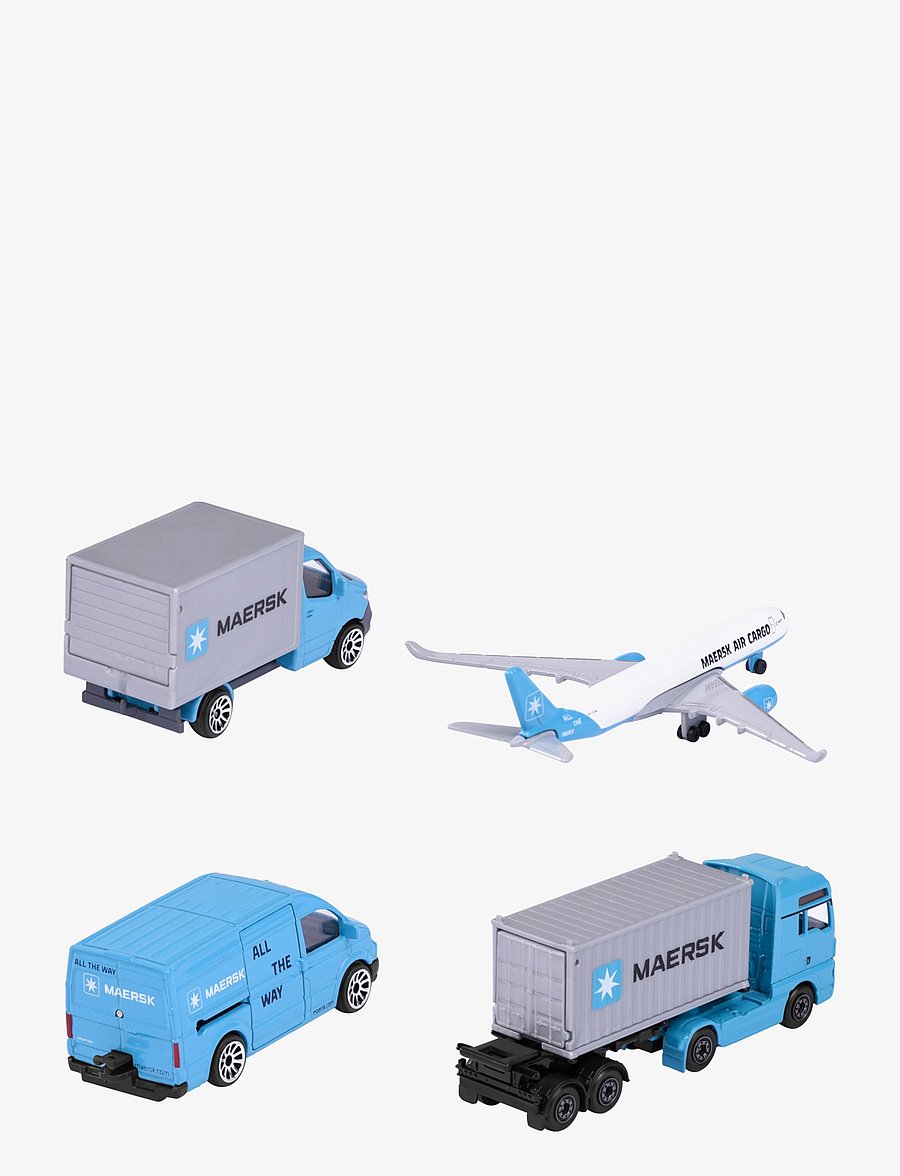 Majorette - MAERSK 4 Pieces Giftpack - lennukid - blue - 4