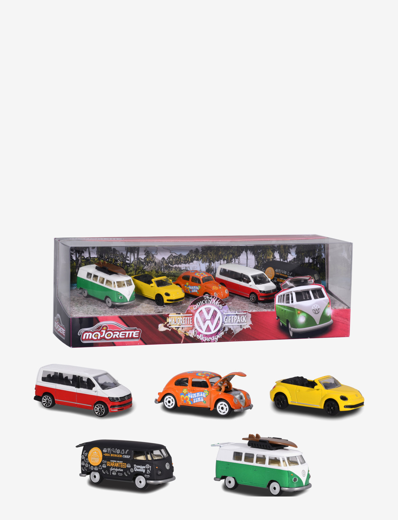 Majorette - Majorette - Volkswagen 5 Pieces Giftpack - multi coloured - 0