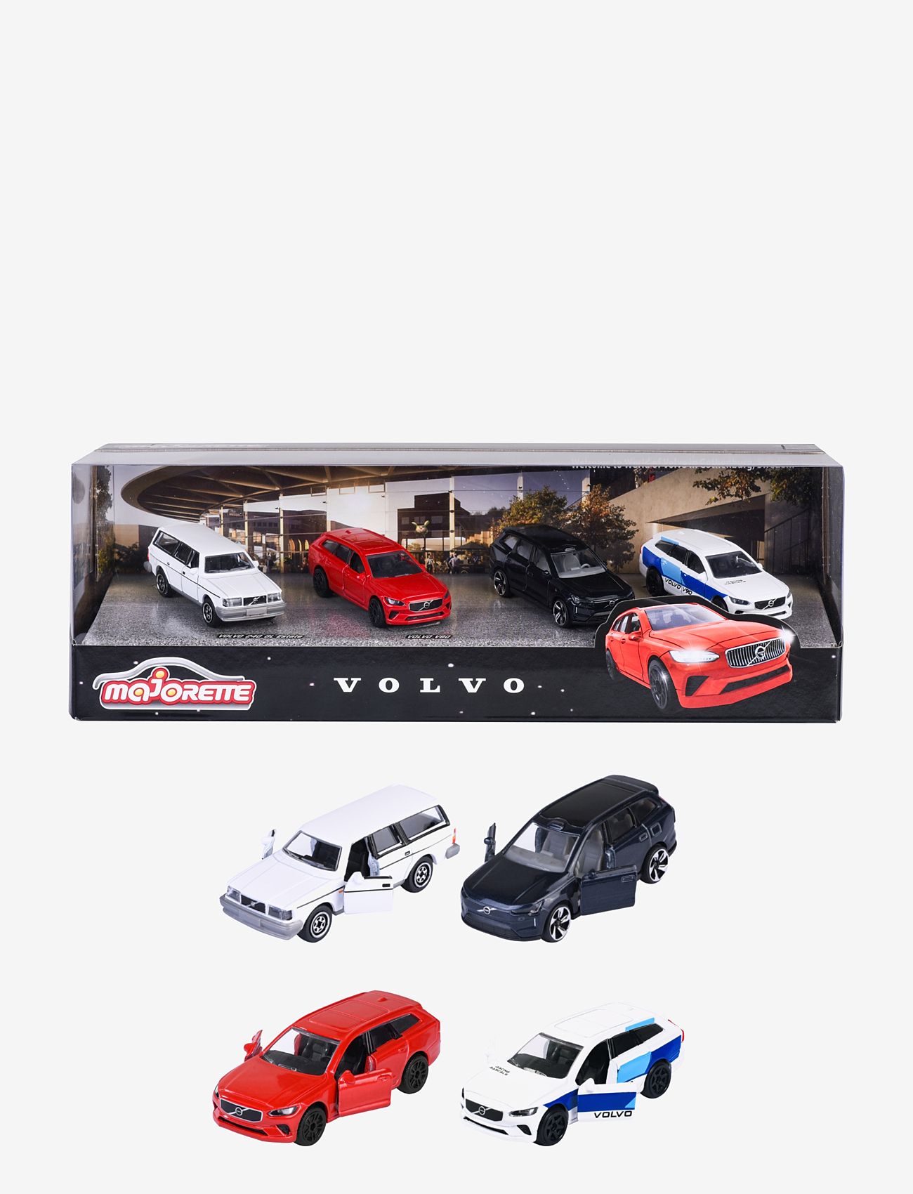Majorette - Majorette Premium Cars Volvo 4 Pieces Giftpack - mänguautod - multi coloured - 0