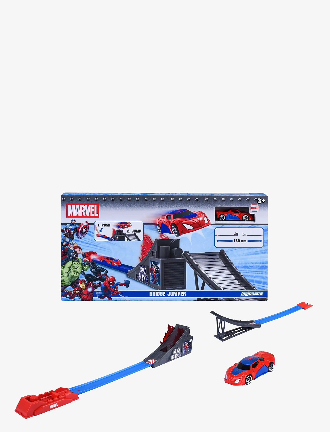 Majorette - Marvel Bridge Jumper - bilbanor - multicolor - 2