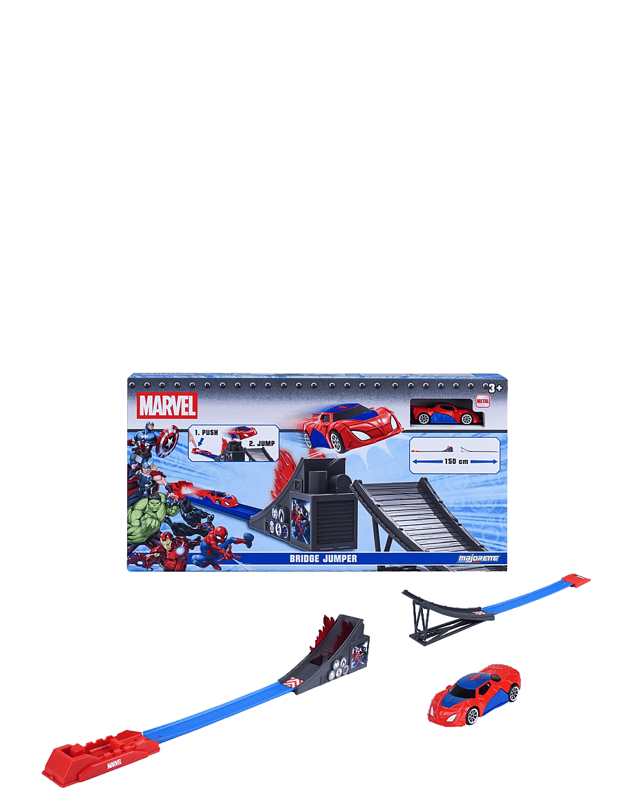 Majorette - Marvel Bridge Jumper - racerbaner - multicolor - 2