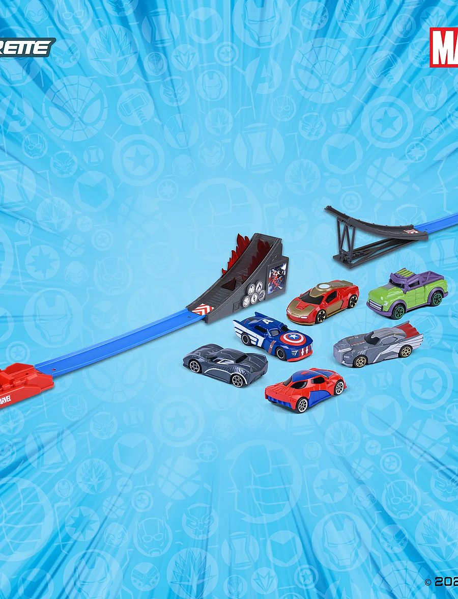 Majorette - Marvel Bridge Jumper - racerbaner - multicolor - 0
