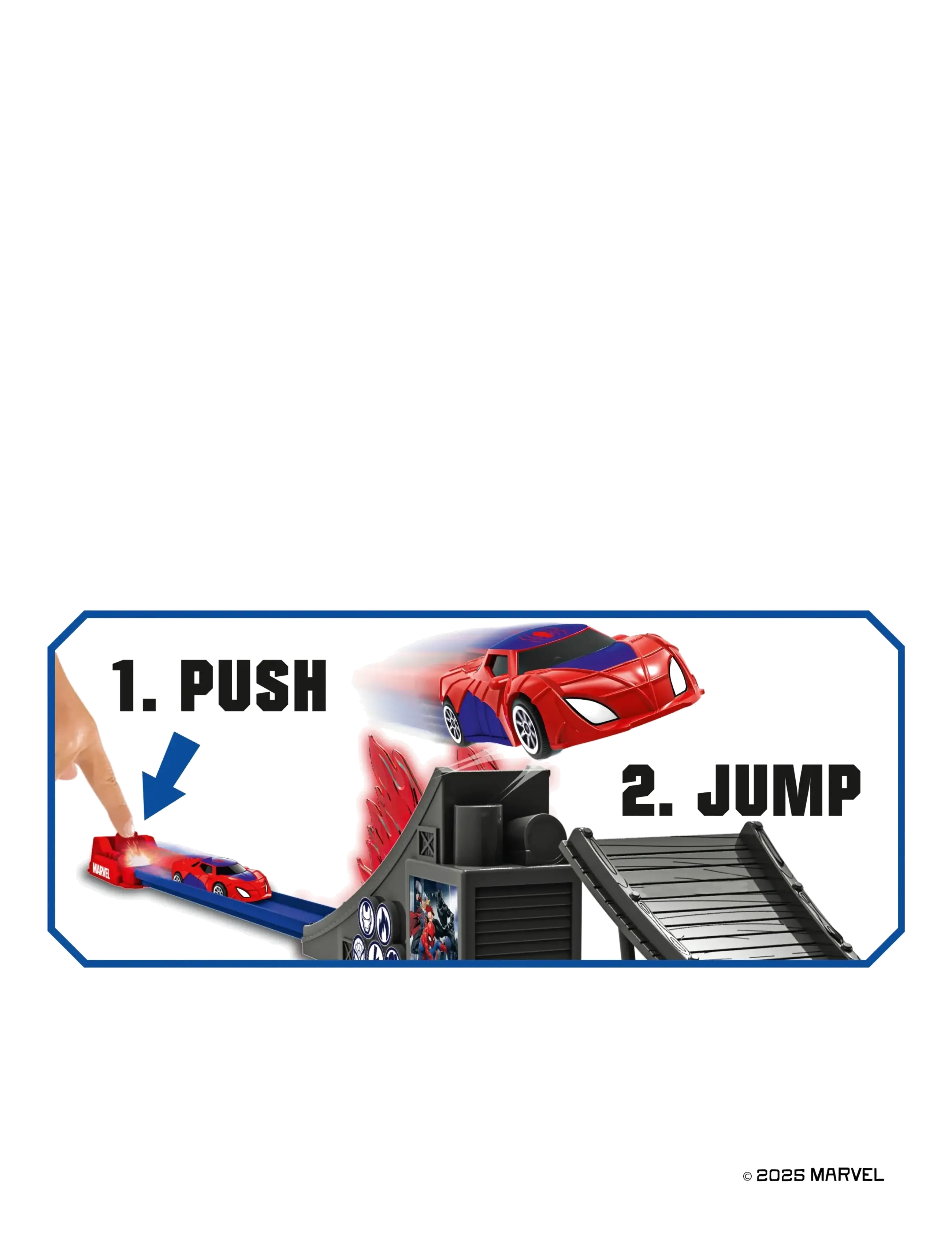 Majorette - Marvel Bridge Jumper - rennbahnen - multicolor - 4