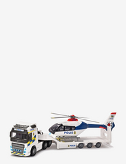 Majorette - Grand Series - Volvo FH-16 Svensk Politibil + Helikopter - politibiler - white - 0