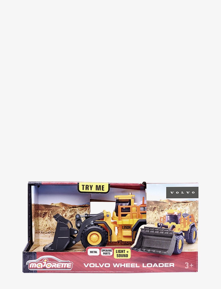 Majorette - Majorette Grand Series Volvo Wheel Loader L350H - baufahrzeuge - yellow - 1