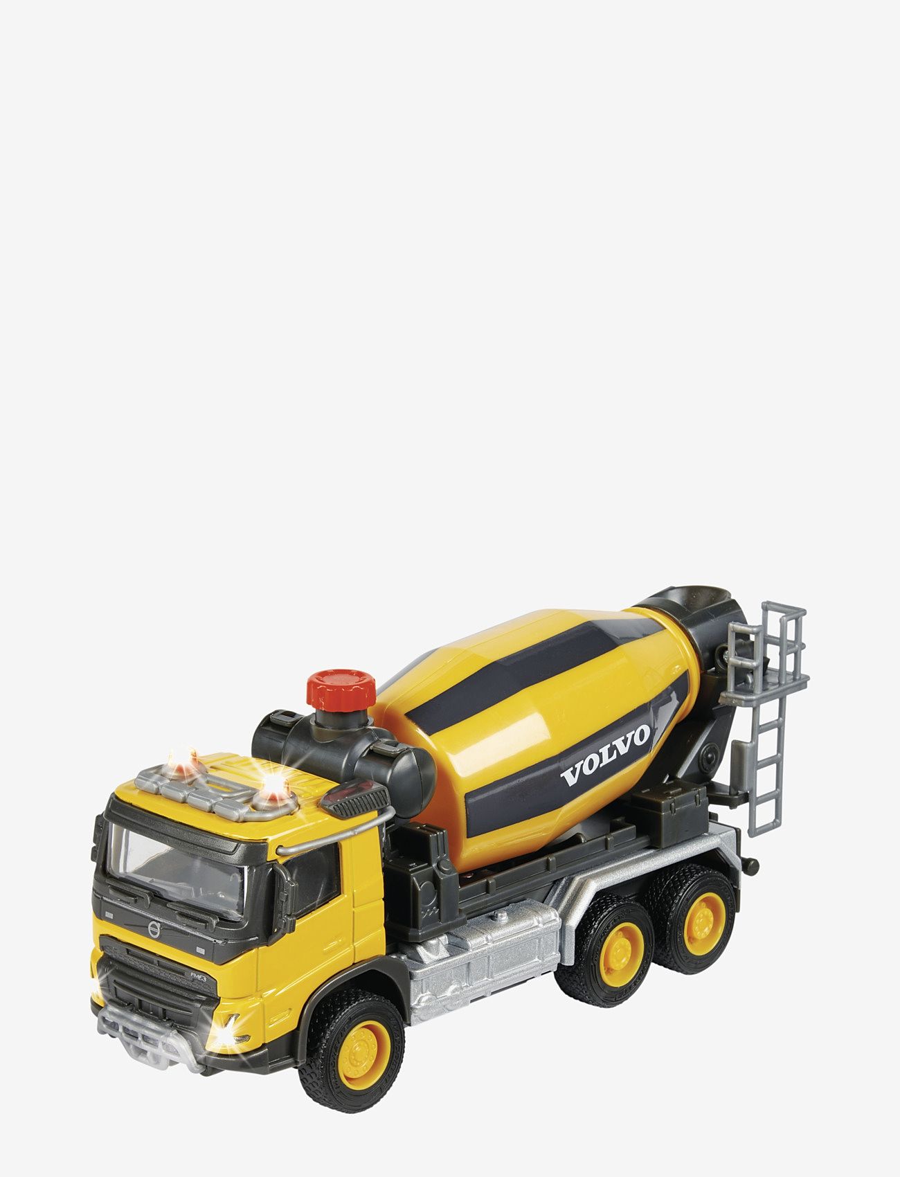 Majorette - Majorette Grand Series Volvo FMX Mixer - byggekøretøjer - yellow - 3