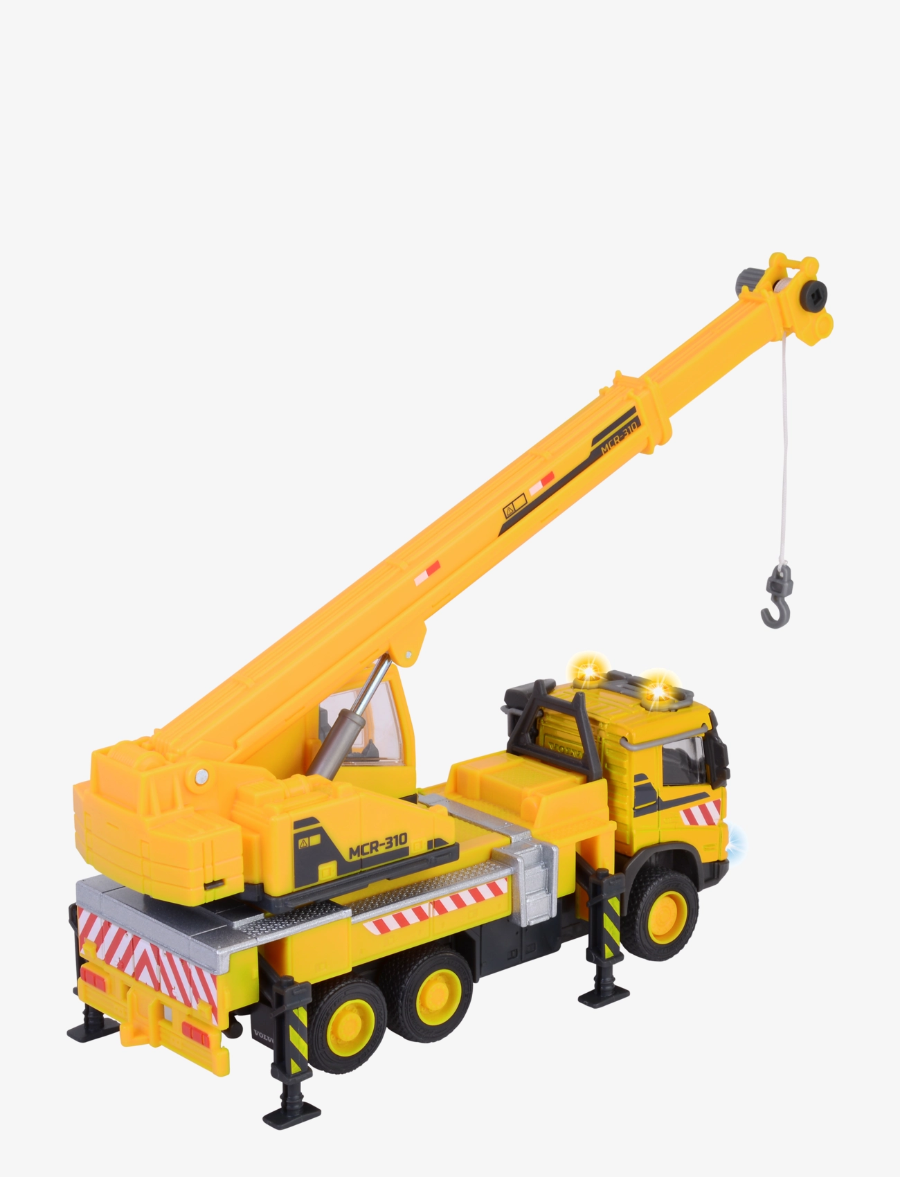 Majorette - Volvo Truck Crane - yellow - 1