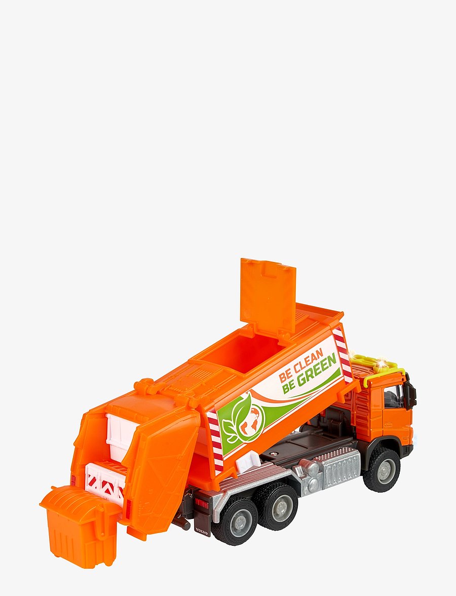 Majorette - Majorette Grand Series Volvo FMX Garbage Truck - prügiautod - orange - 2