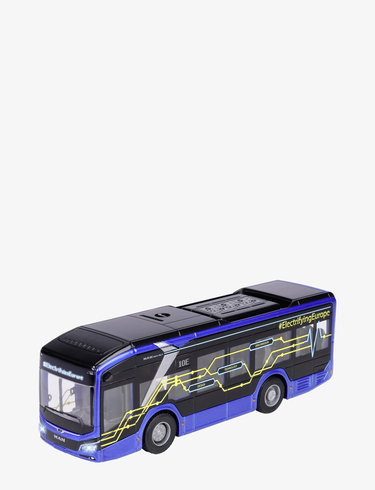 Majorette Majorette Grand Series - MAN Lion's City 10E Buss - Legetøj - BLUE / blue