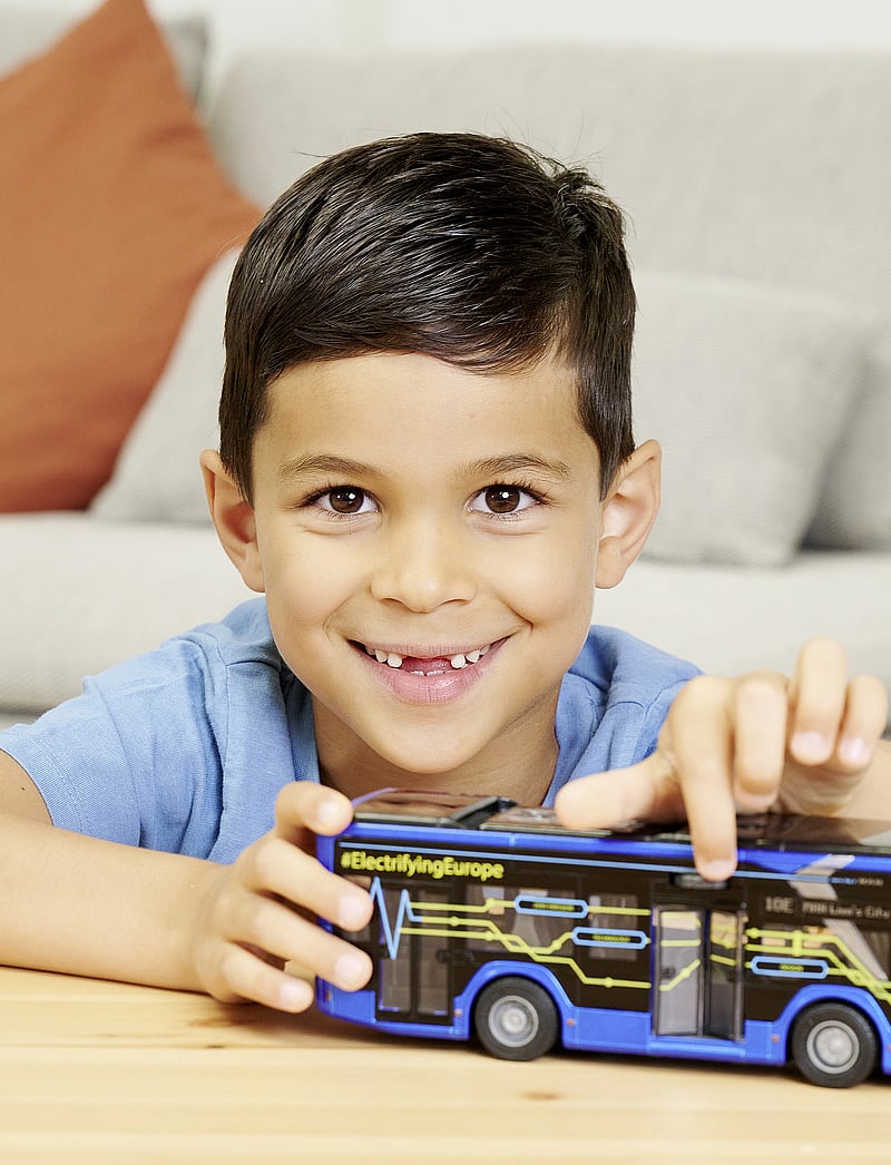 Majorette - Majorette Grand Series - MAN Lion's City 10E Buss - busse - blue - 0