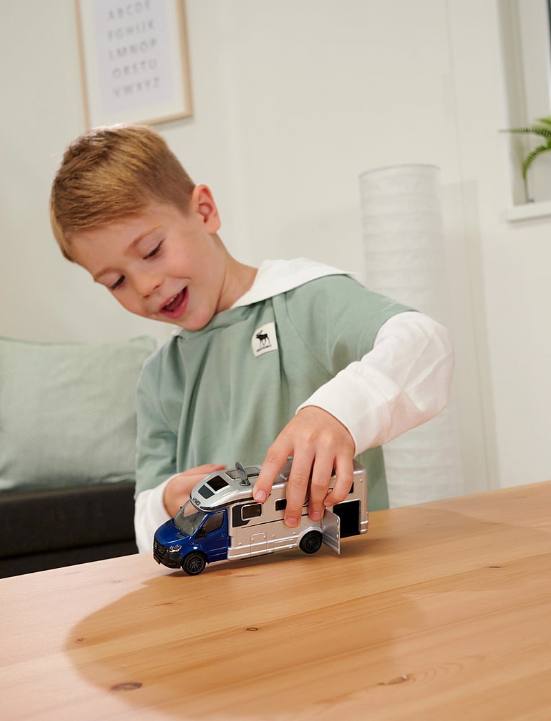 Majorette Grand Series Hymer B-Class 780T Camper | Modello Scala Con Luci E Suoni | 19cm - Foto 10