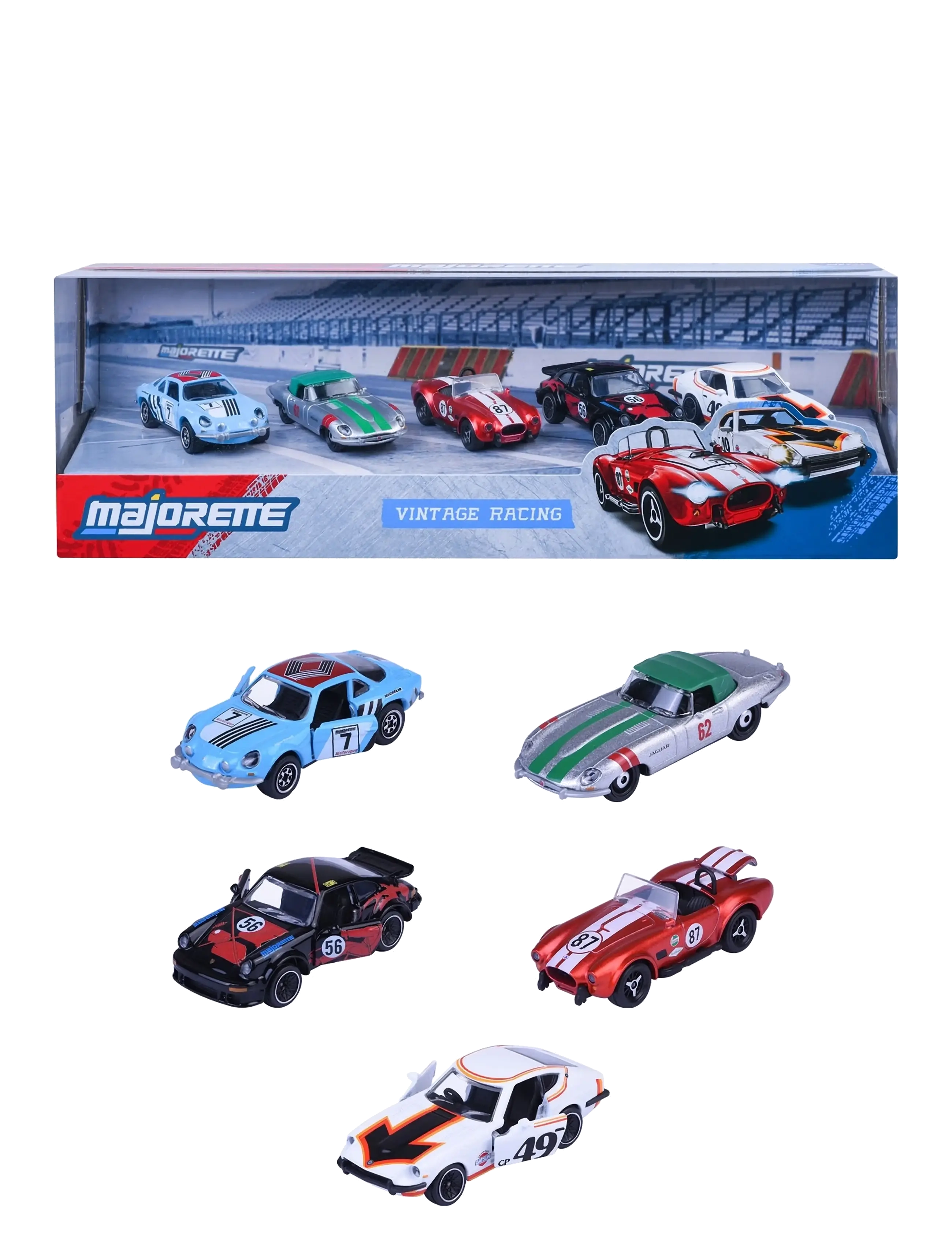 Majorette Majorette Vintage Racing 5 Pieces Giftpack - Simba Toys - MULTI COLOURED / multi