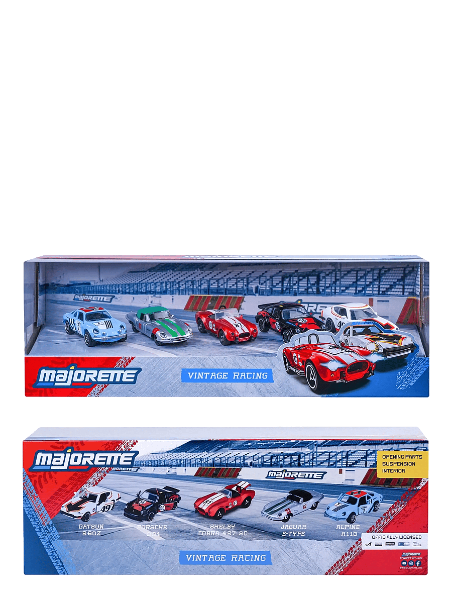 Majorette - Majorette Vintage Racing 5 Pieces Giftpack - multi coloured - 2