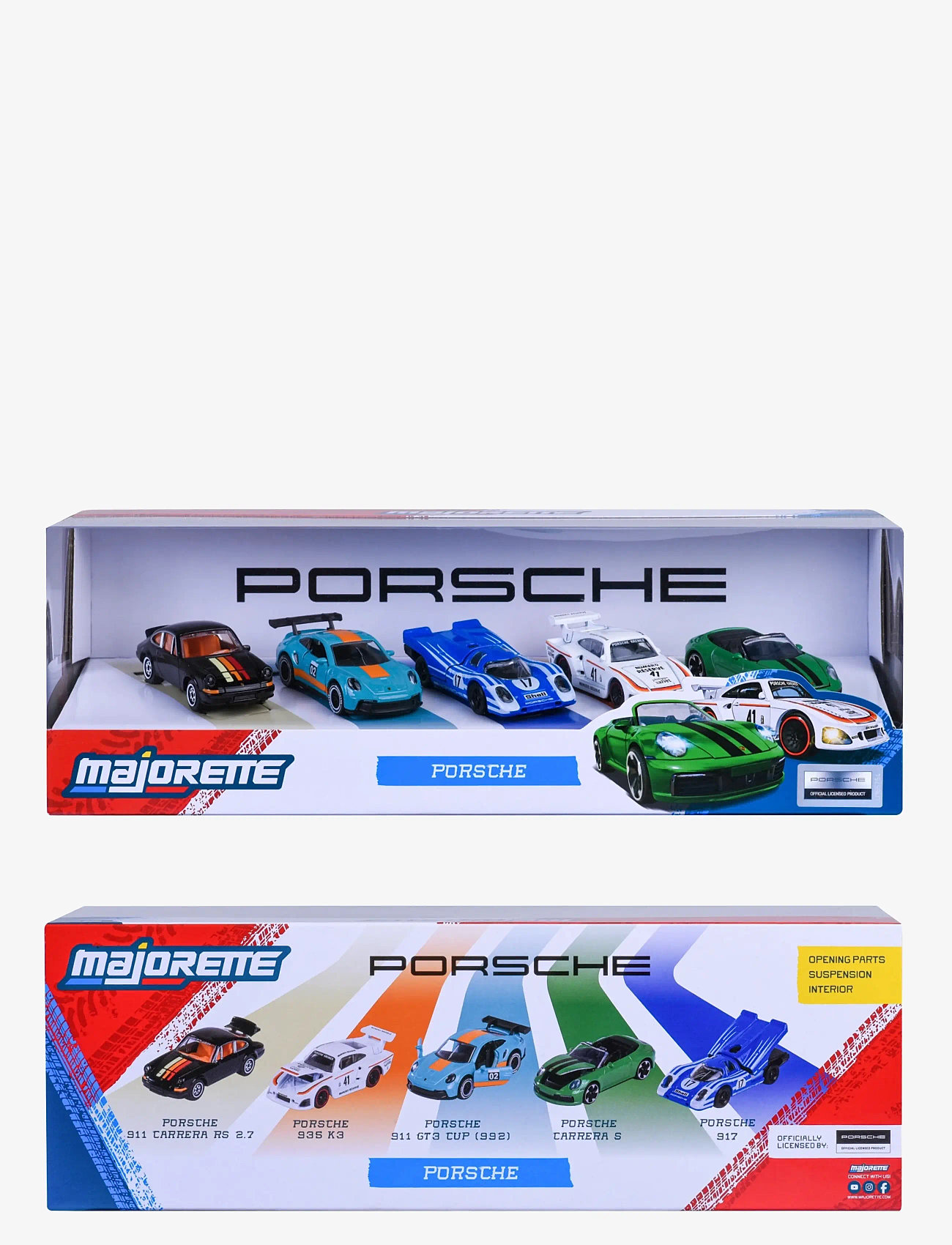 Majorette - Majorette Porsche 5 Pieces Giftpack - toy cars - multicolor - 1