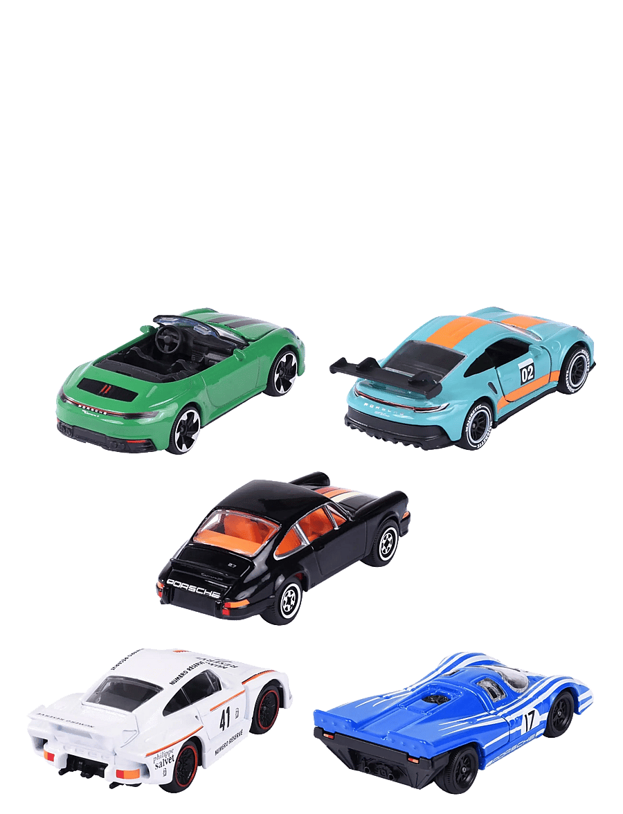 Majorette - Majorette Porsche 5 Pieces Giftpack - leluautot - multicolor - 2
