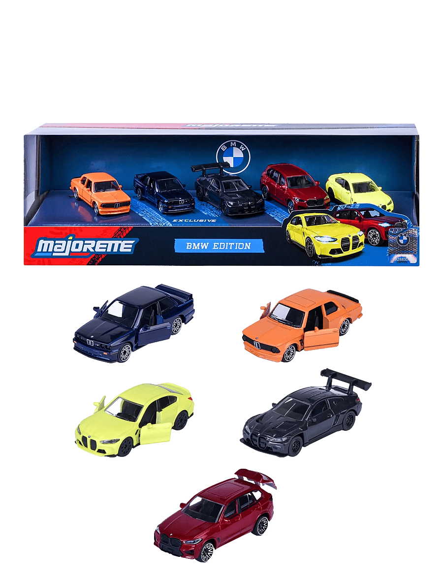 Majorette - Majorette BMW 5 Pieces Giftpack - mänguautod - multi coloured - 1
