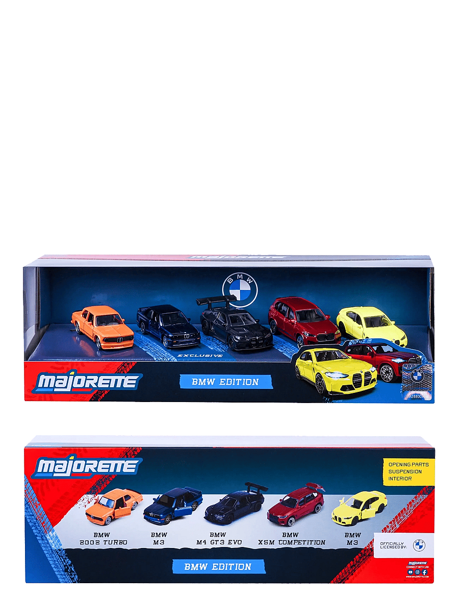 Majorette - Majorette BMW 5 Pieces Giftpack - mänguautod - multi coloured - 2