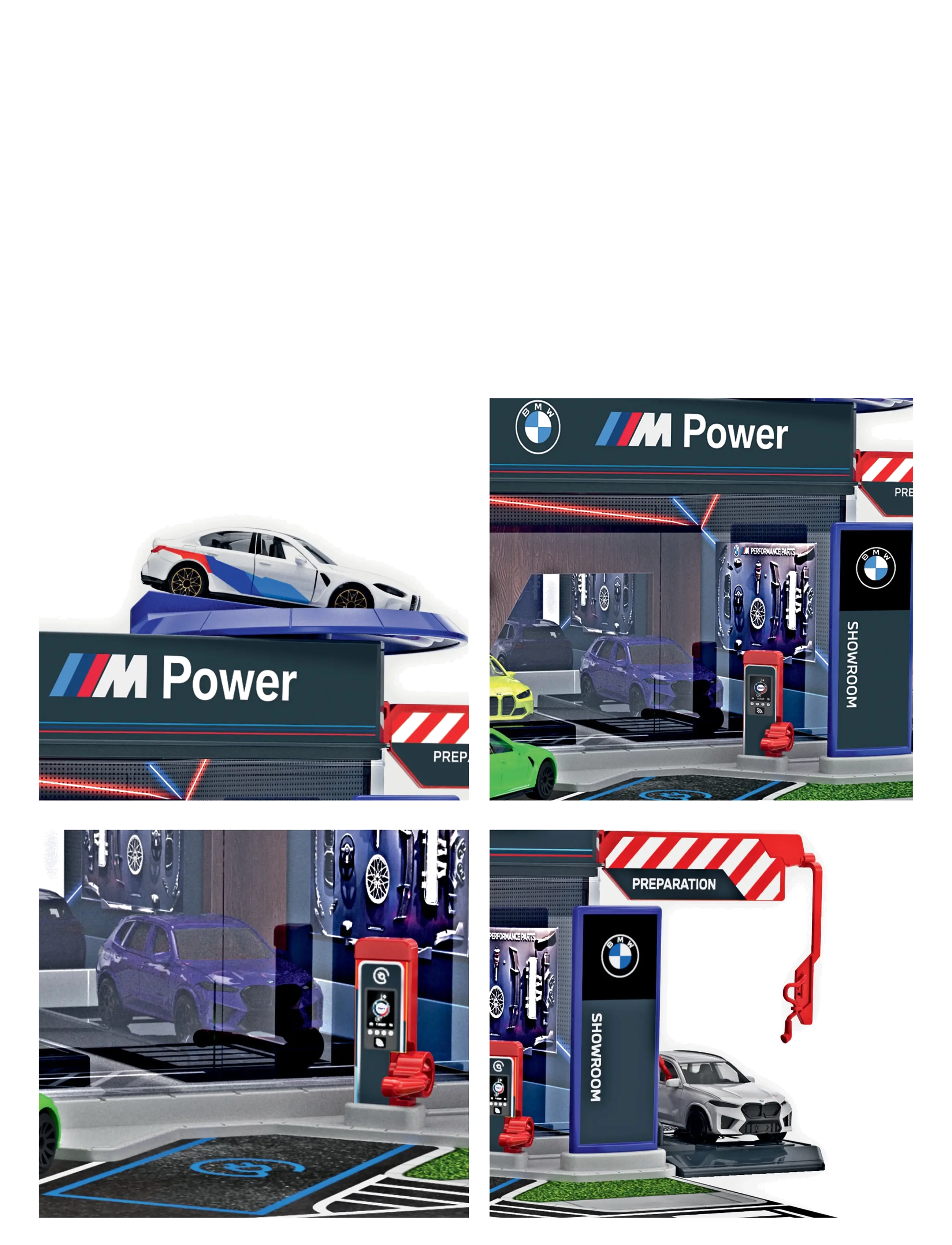 Majorette - Majorette BMW Showroom Set + 1 Vehicle - kingitused alla 50€ - multi coloured - 3