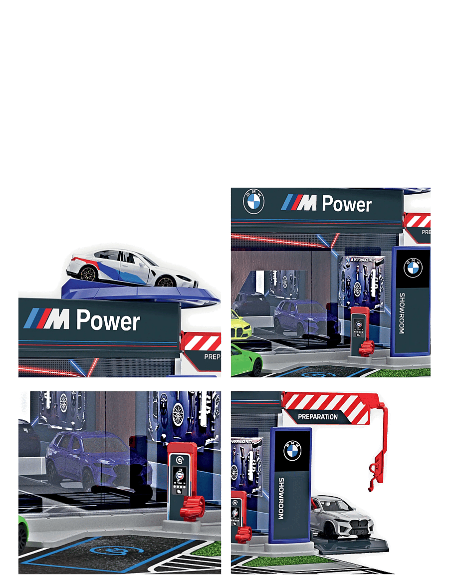 Majorette - Majorette BMW Showroom Set + 1 Vehicle - kingitused alla 50€ - multi coloured - 3
