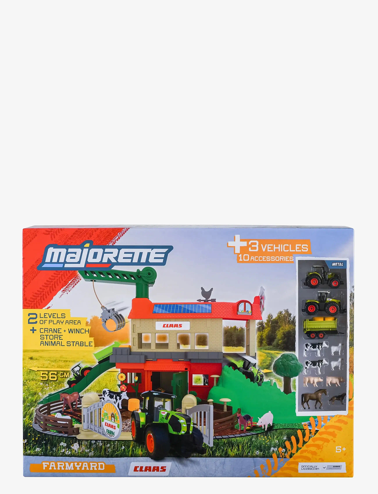 Majorette - Majorette Farmyard + 3 Vehicles - spiel-sets - multicolor - 1