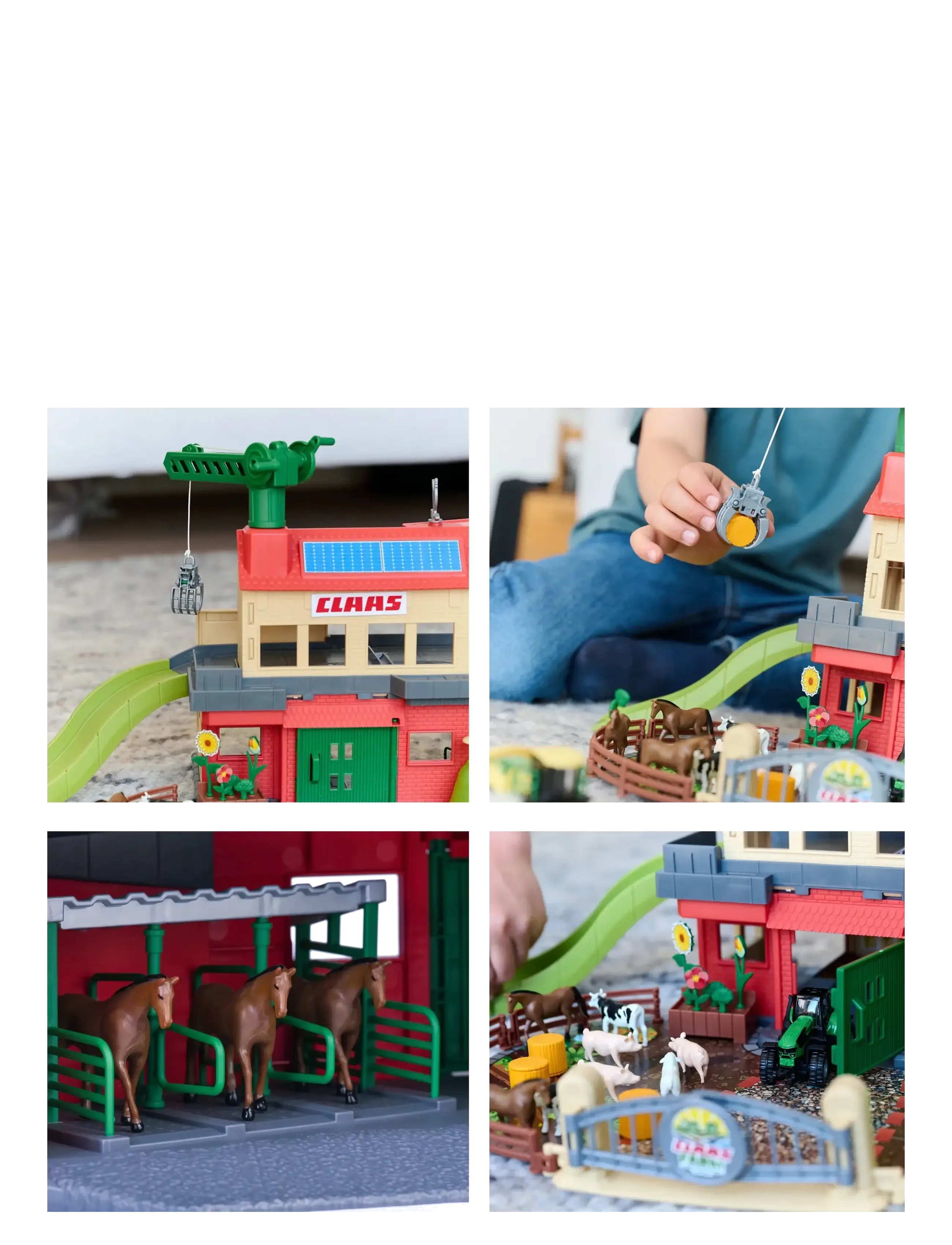 Majorette - Majorette Farmyard + 3 Vehicles - lekset - multicolor - 5