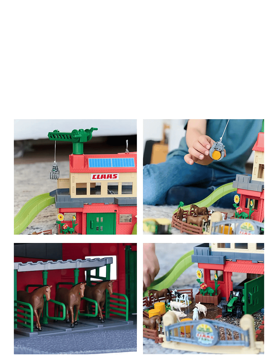 Majorette - Majorette Farmyard + 3 Vehicles - spiel-sets - multicolor - 5