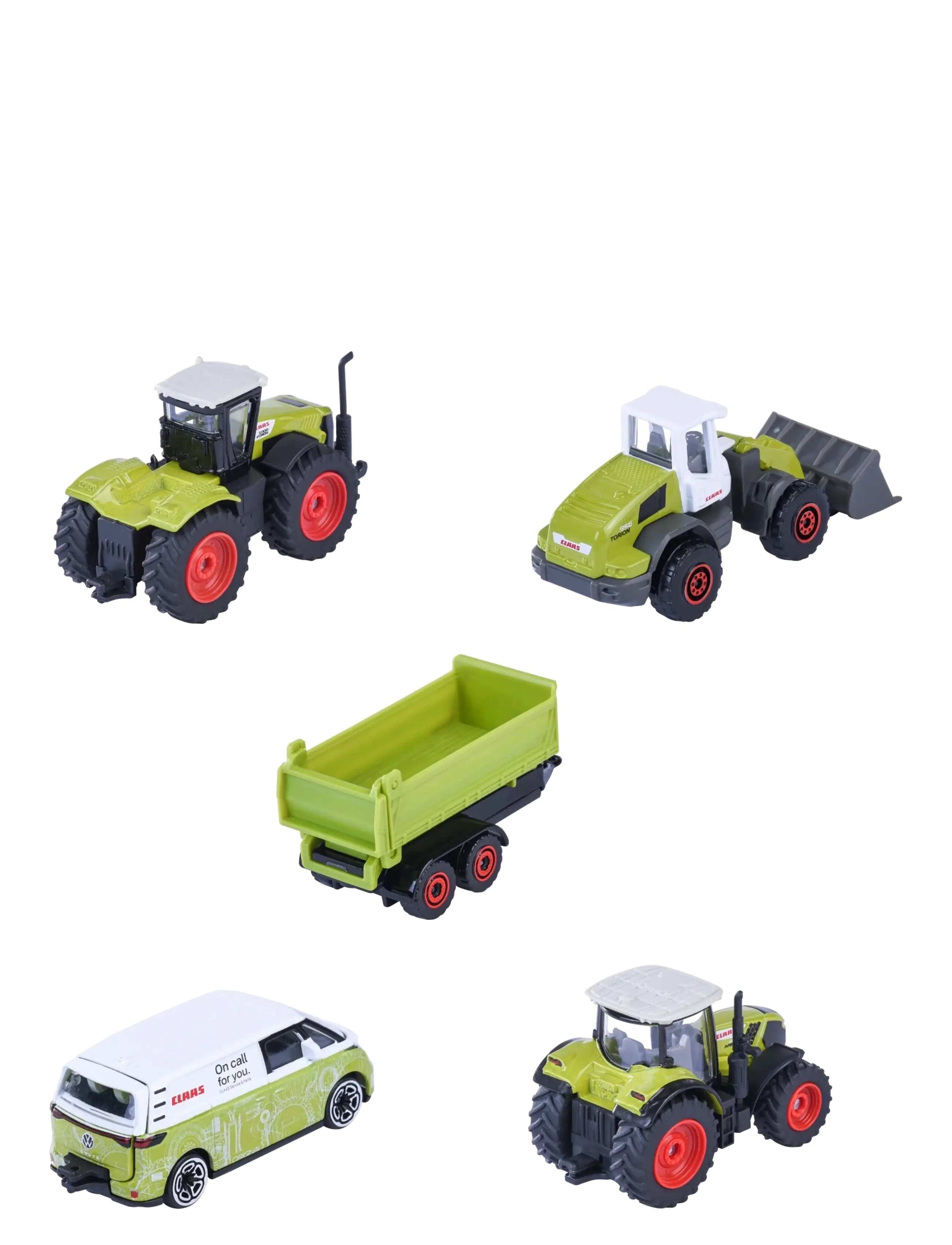 Majorette - Majorette Claas Farm 5 Pieces Giftpack - multi coloured - 3