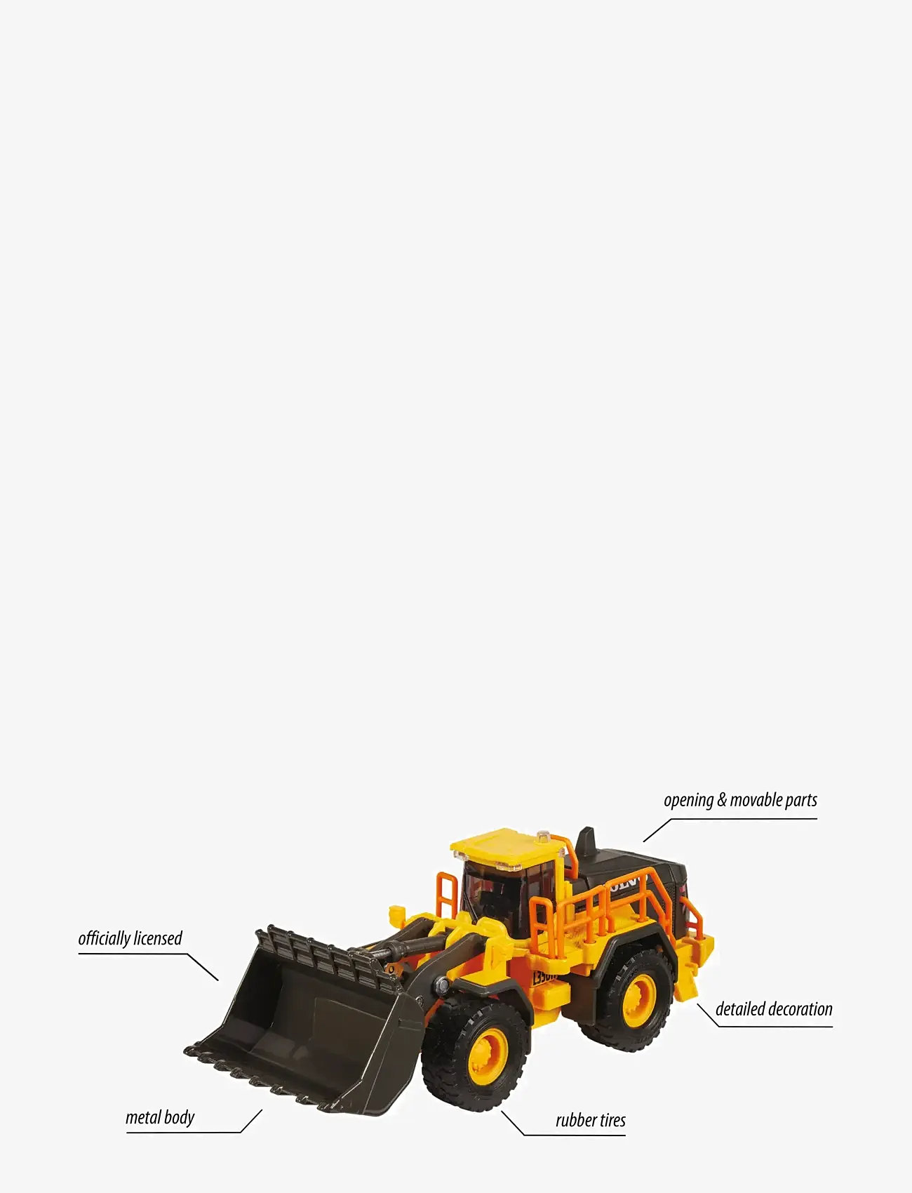 Majorette - Volvo Wheel Loader - baufahrzeuge - multi coloured - 3
