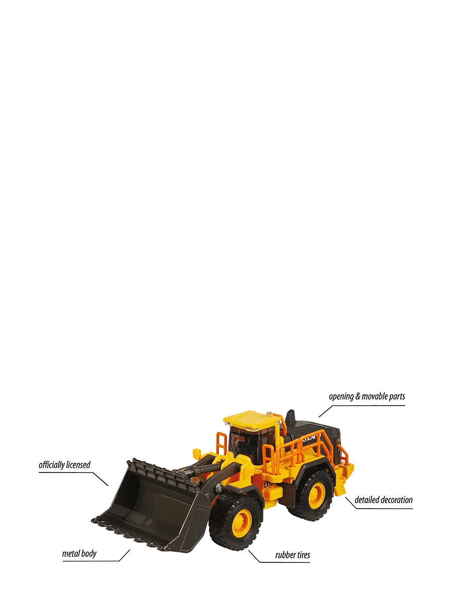 Majorette - Volvo Wheel Loader - ehitusautod - multi coloured - 3