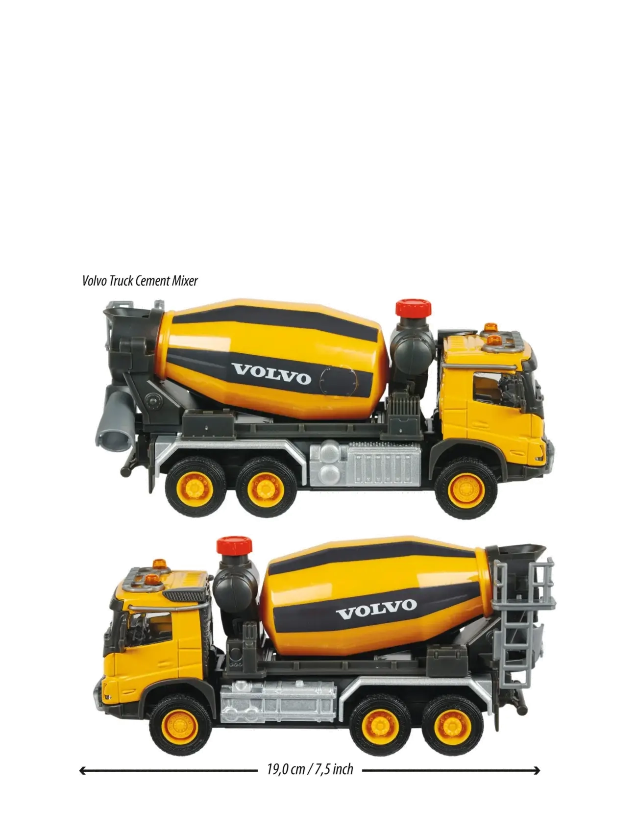 Majorette - Volvo FMX Truck Cement Mixer - ehitusautod - multi coloured - 3