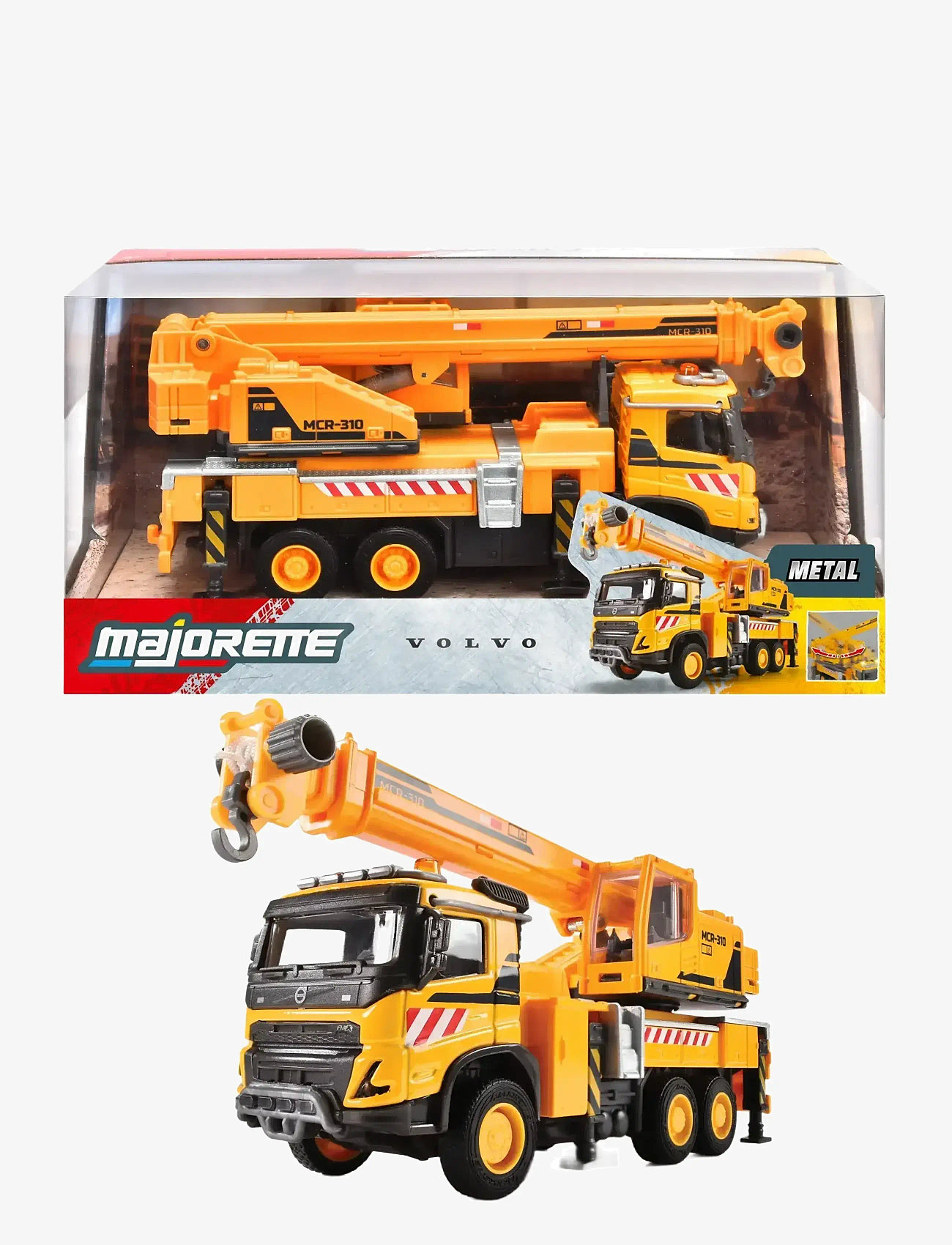 Majorette - Volvo FMX Truck Crane - baufahrzeuge - multi coloured - 1