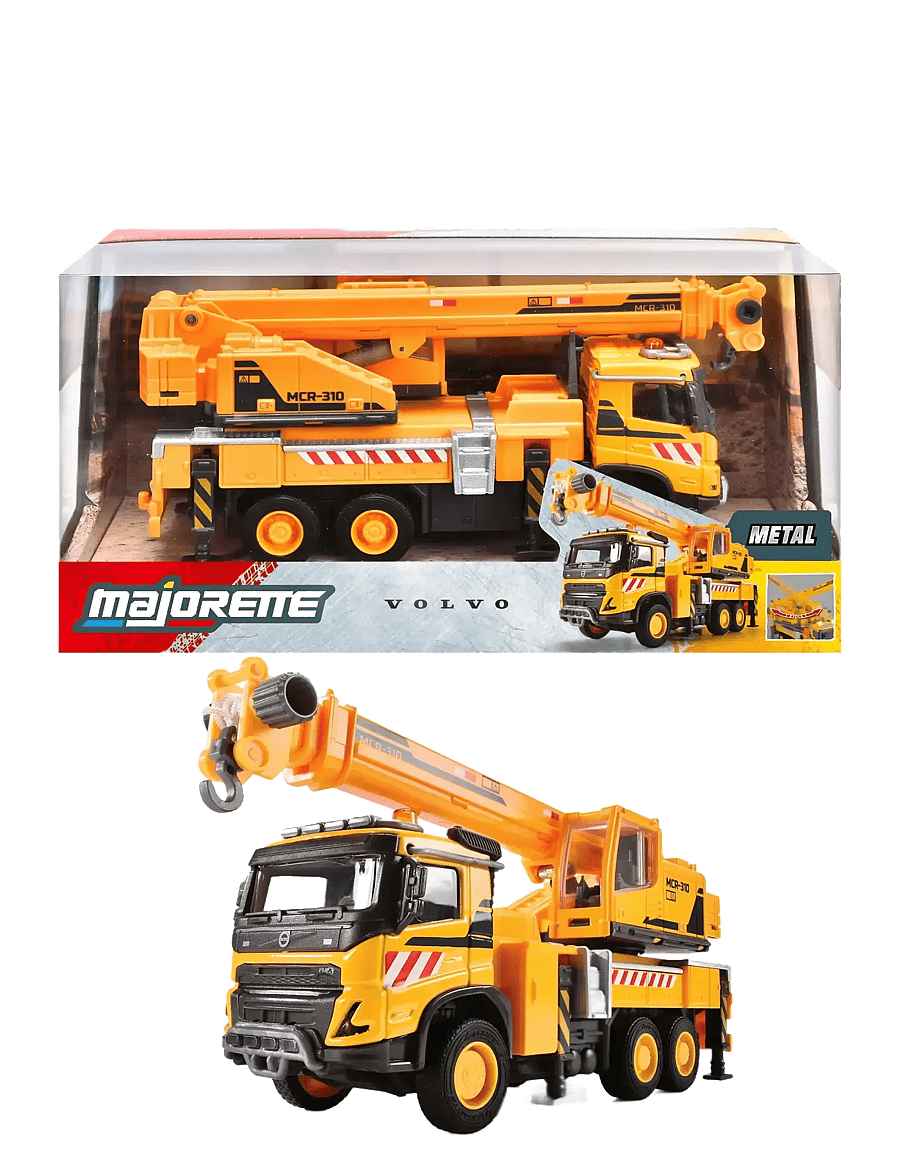 Majorette - Volvo FMX Truck Crane - baufahrzeuge - multi coloured - 1