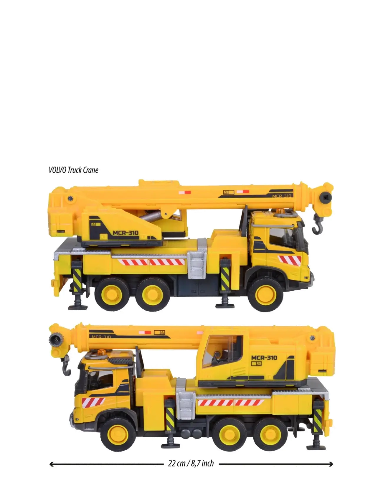 Majorette - Volvo FMX Truck Crane - vinnubílar - multi coloured - 3