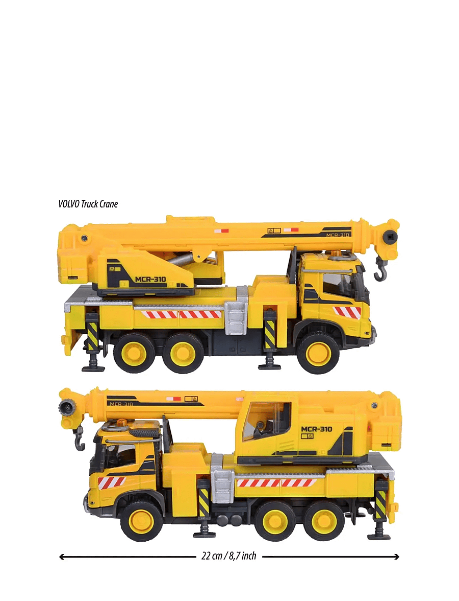 Majorette - Volvo FMX Truck Crane - baufahrzeuge - multi coloured - 3