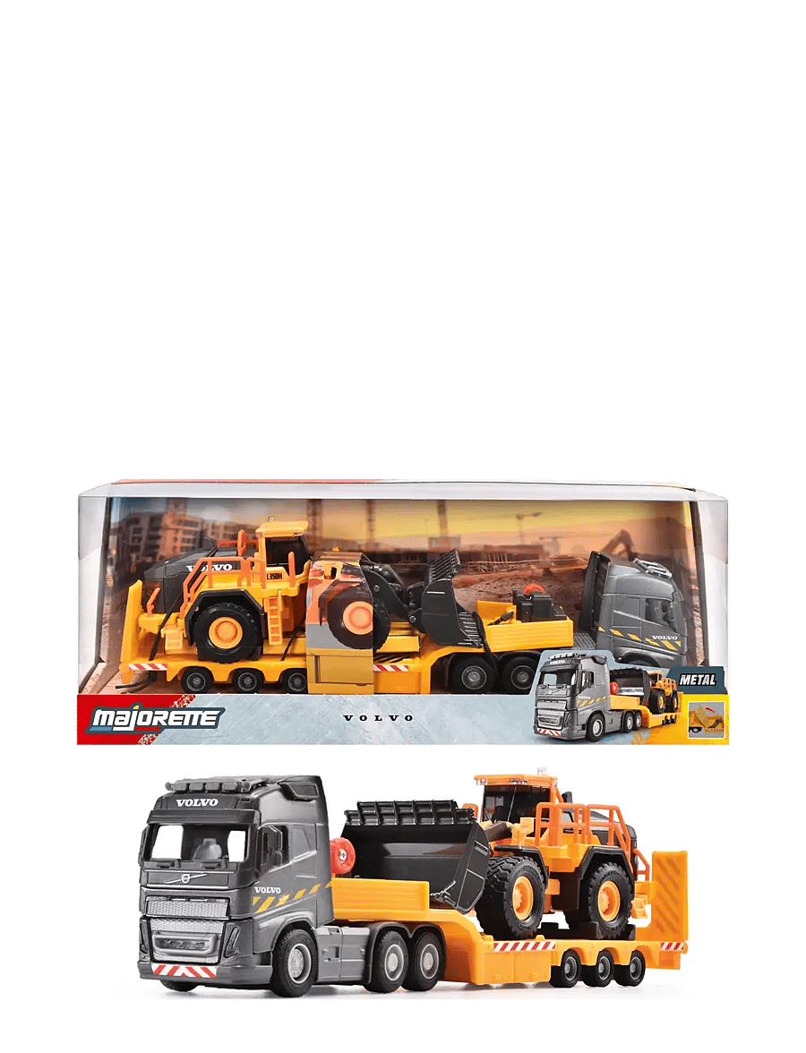 Majorette - Volvo FH16 Truck + Wheel Loader - baufahrzeuge - multi coloured - 1